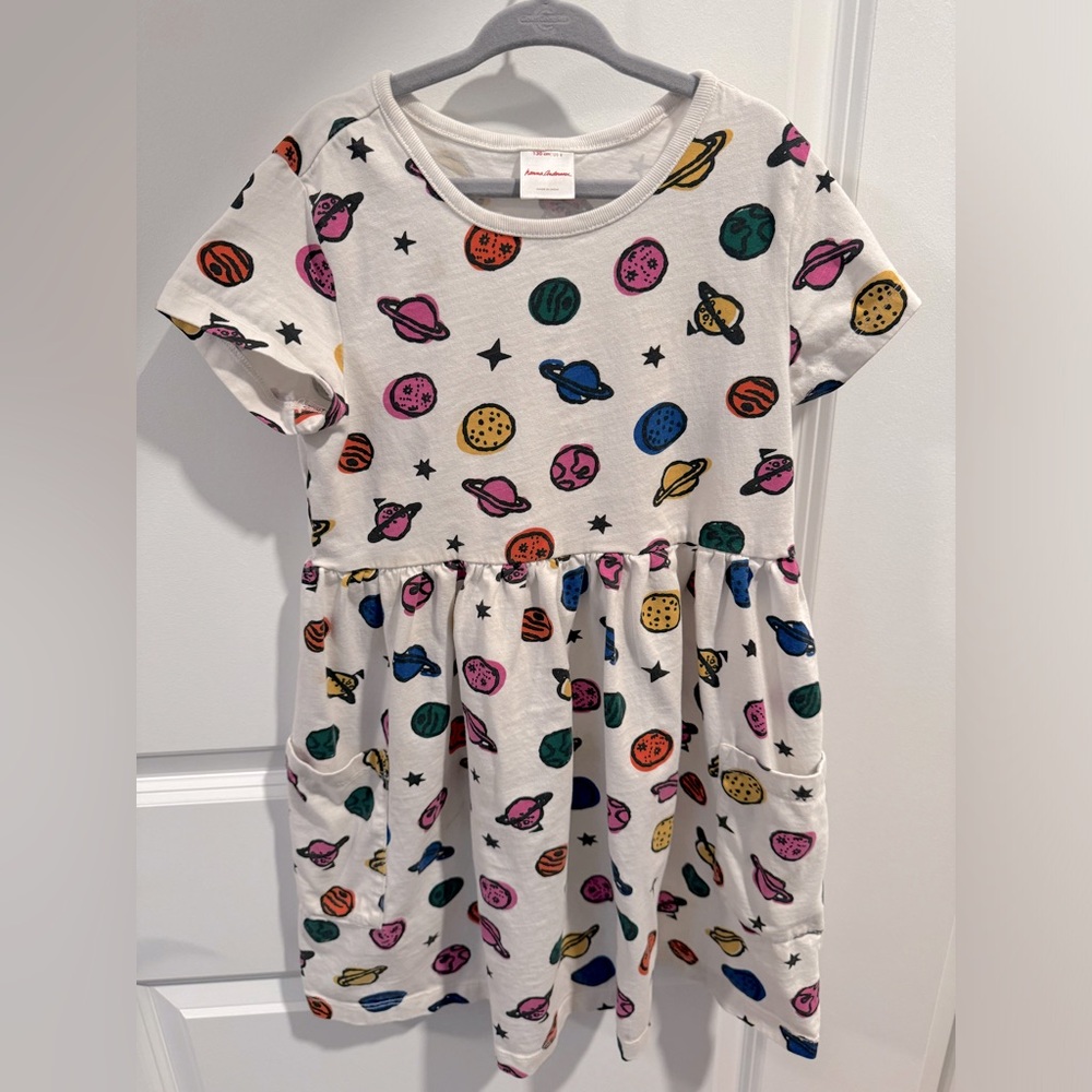 Hanna Andersson pocket dress Sz 8